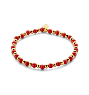 Kralenarmband sodaliet kralen
