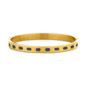 Armband met paars email