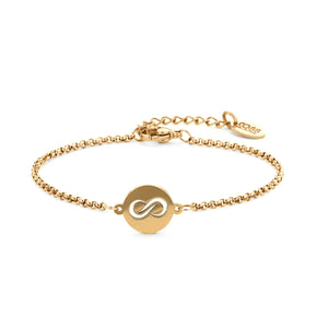 Schakelarmband met oneindigheidsteken