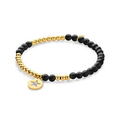 Kralenarmband parels met oogbedel