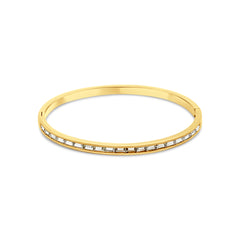 Baguette Cubic Zirconia Bangle
