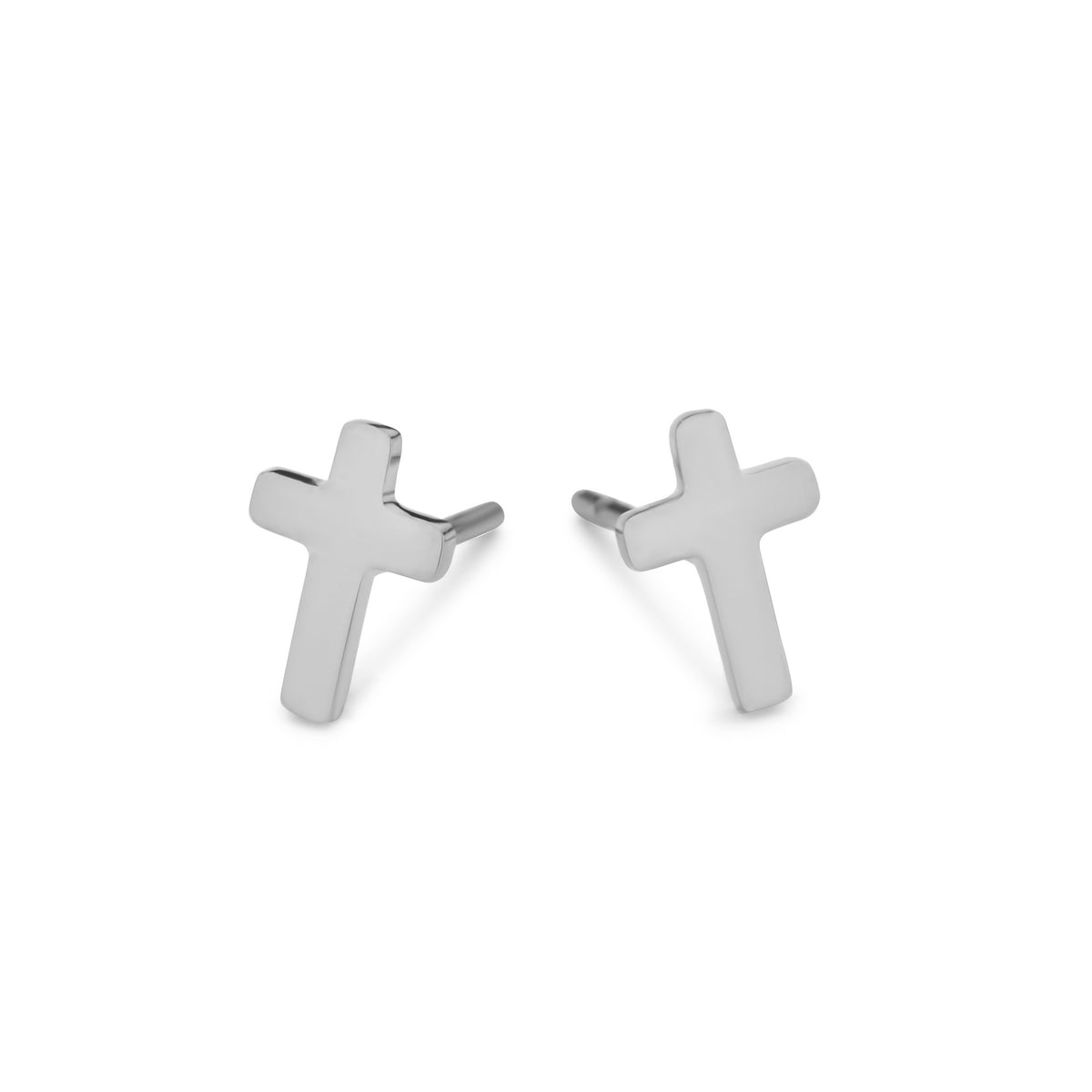 Cross Stud Earrings