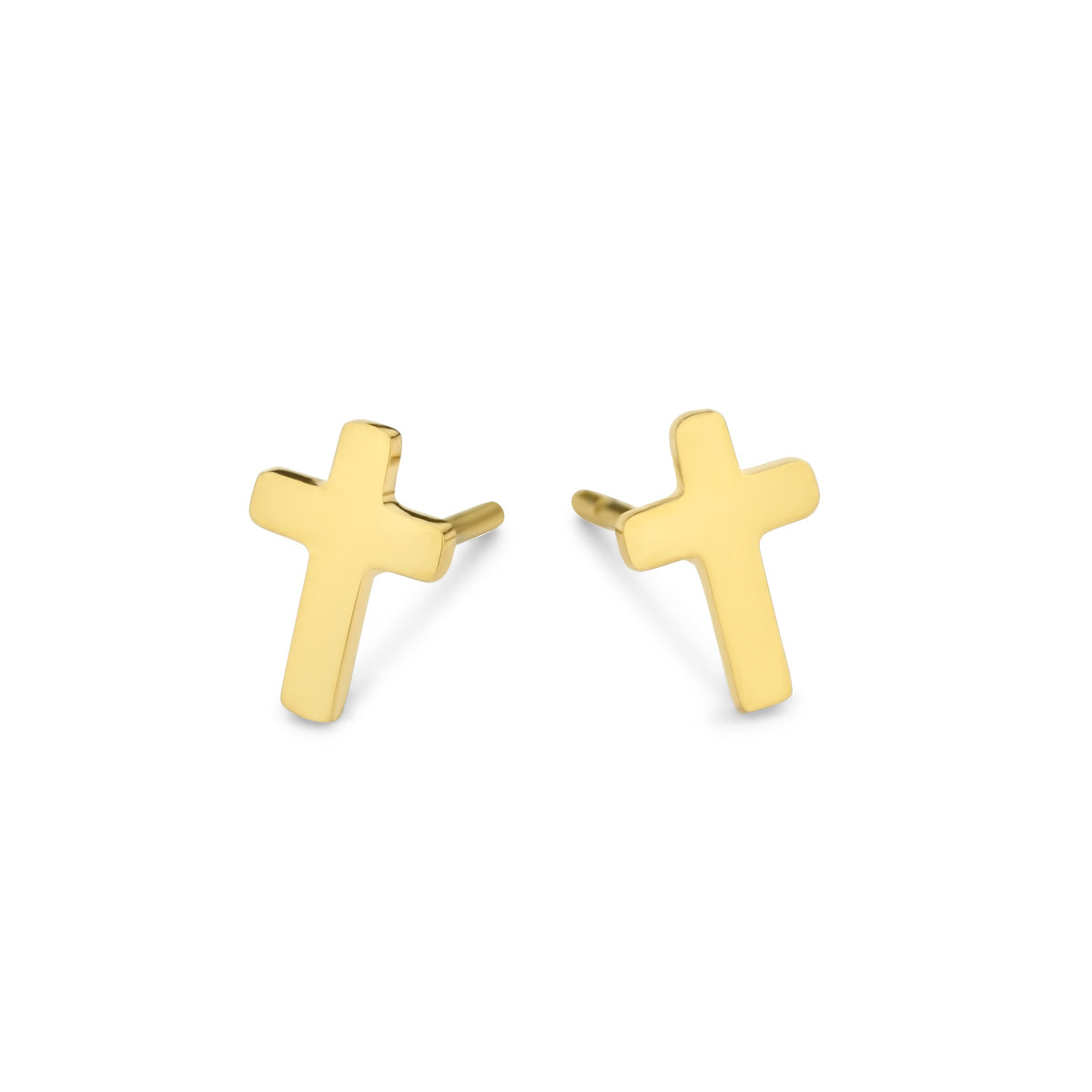 Cross Stud Earrings