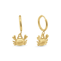 Ocean Crab Earrings