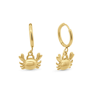 Ocean Crab Earrings