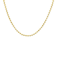 Gold Ball Necklace