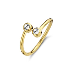 Open ring zirkonia stenen