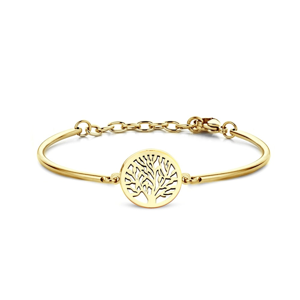 Armband met levensboom bedel
