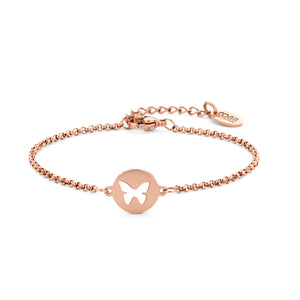 Armband met vlinderbedeltje