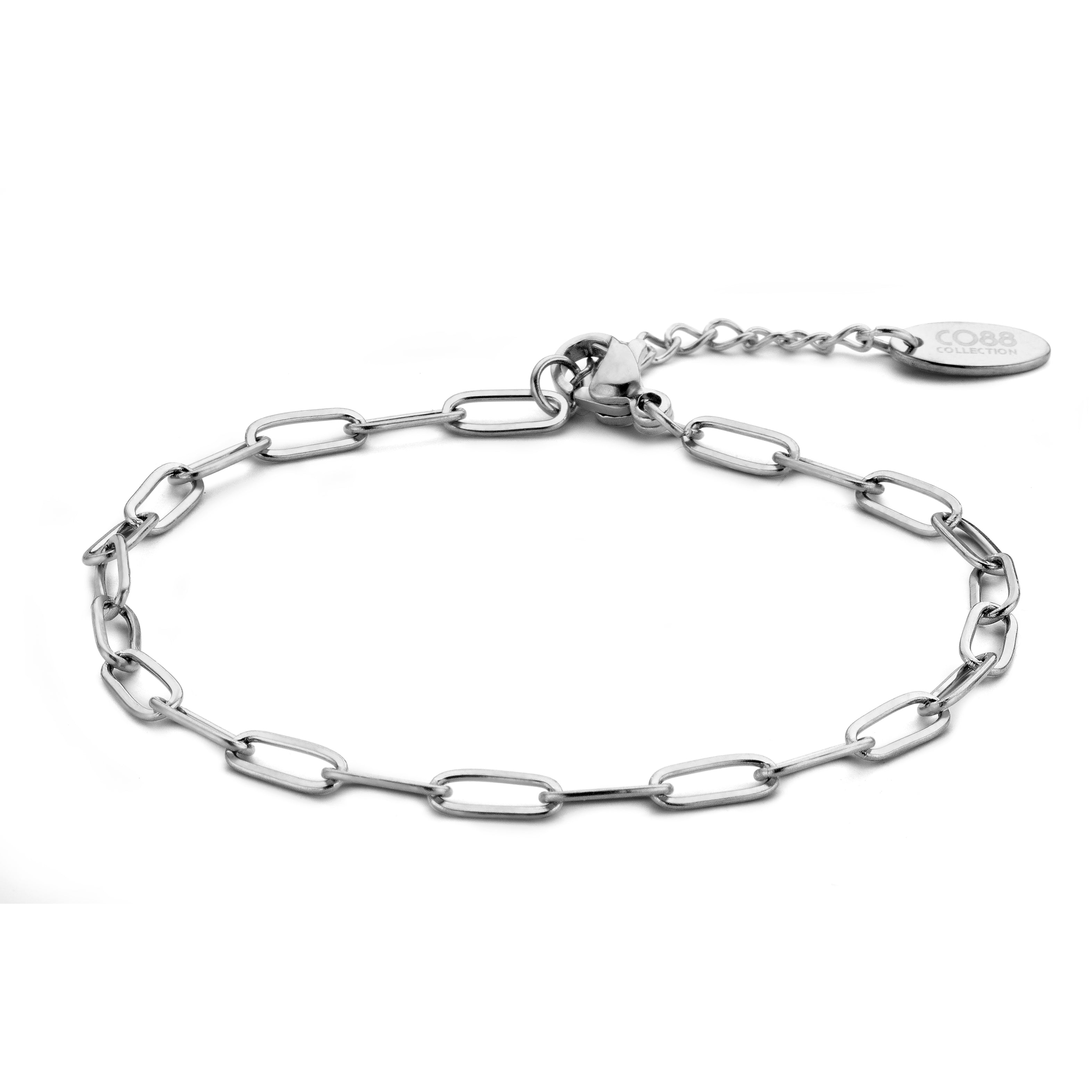 Schakelarmband ovaal