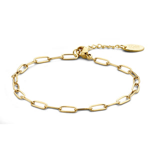 Schakelarmband ovaal