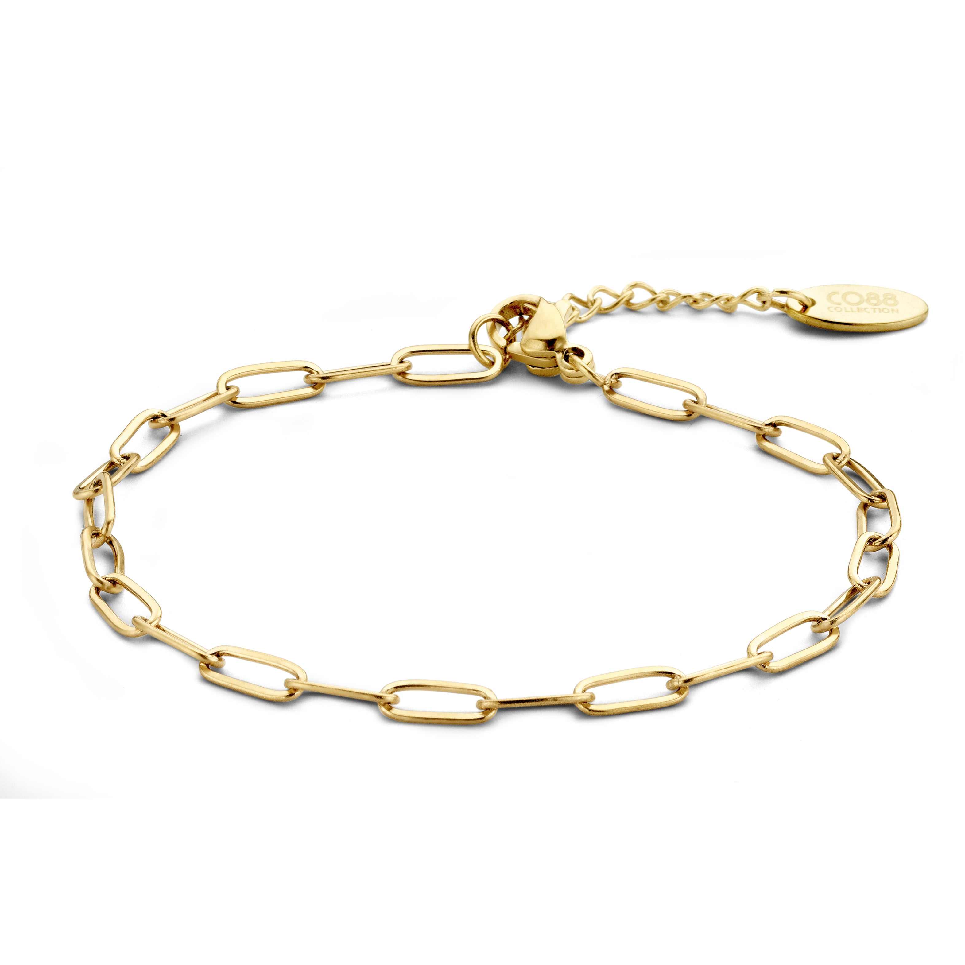 Schakelarmband ovaal