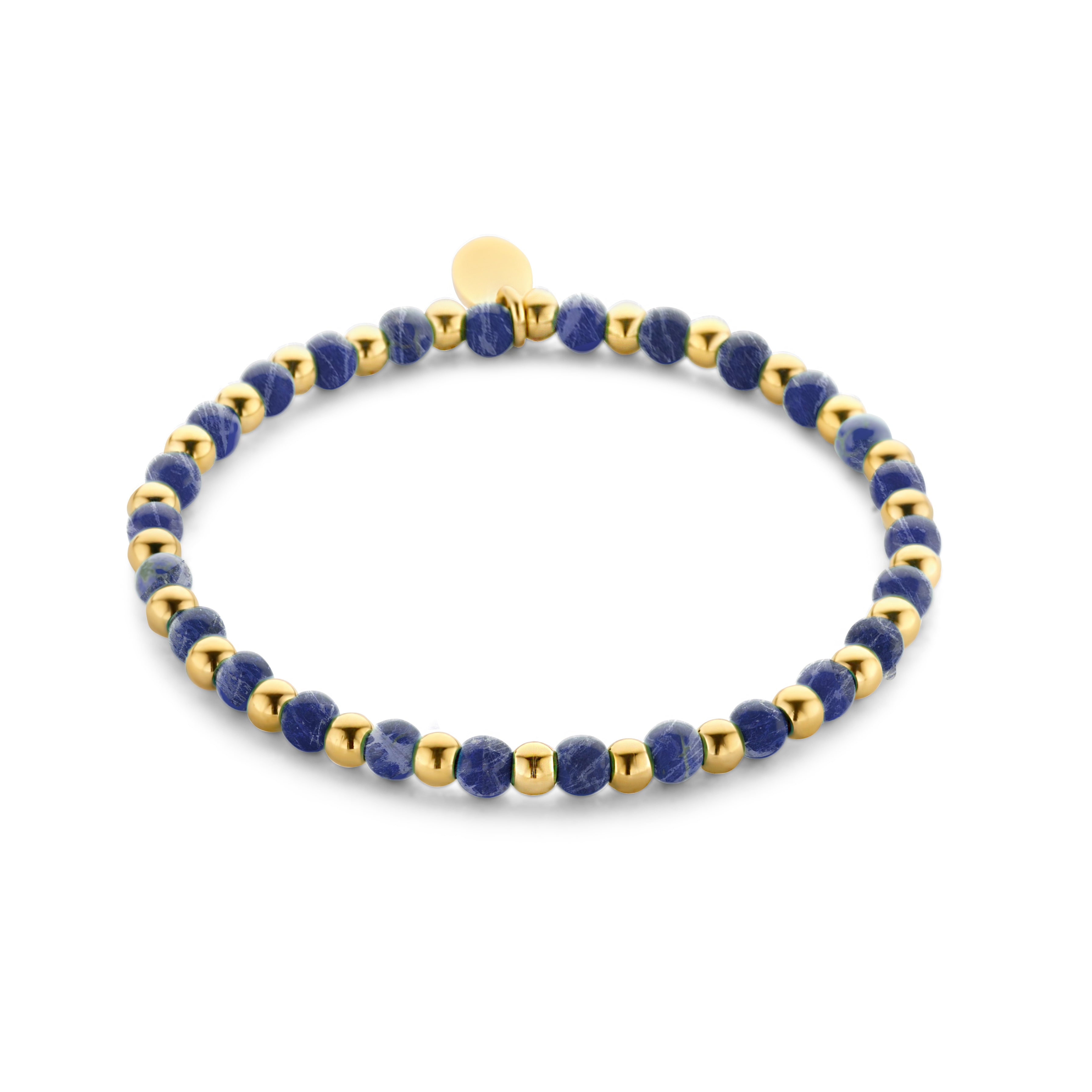 Kralenarmband sodaliet kralen