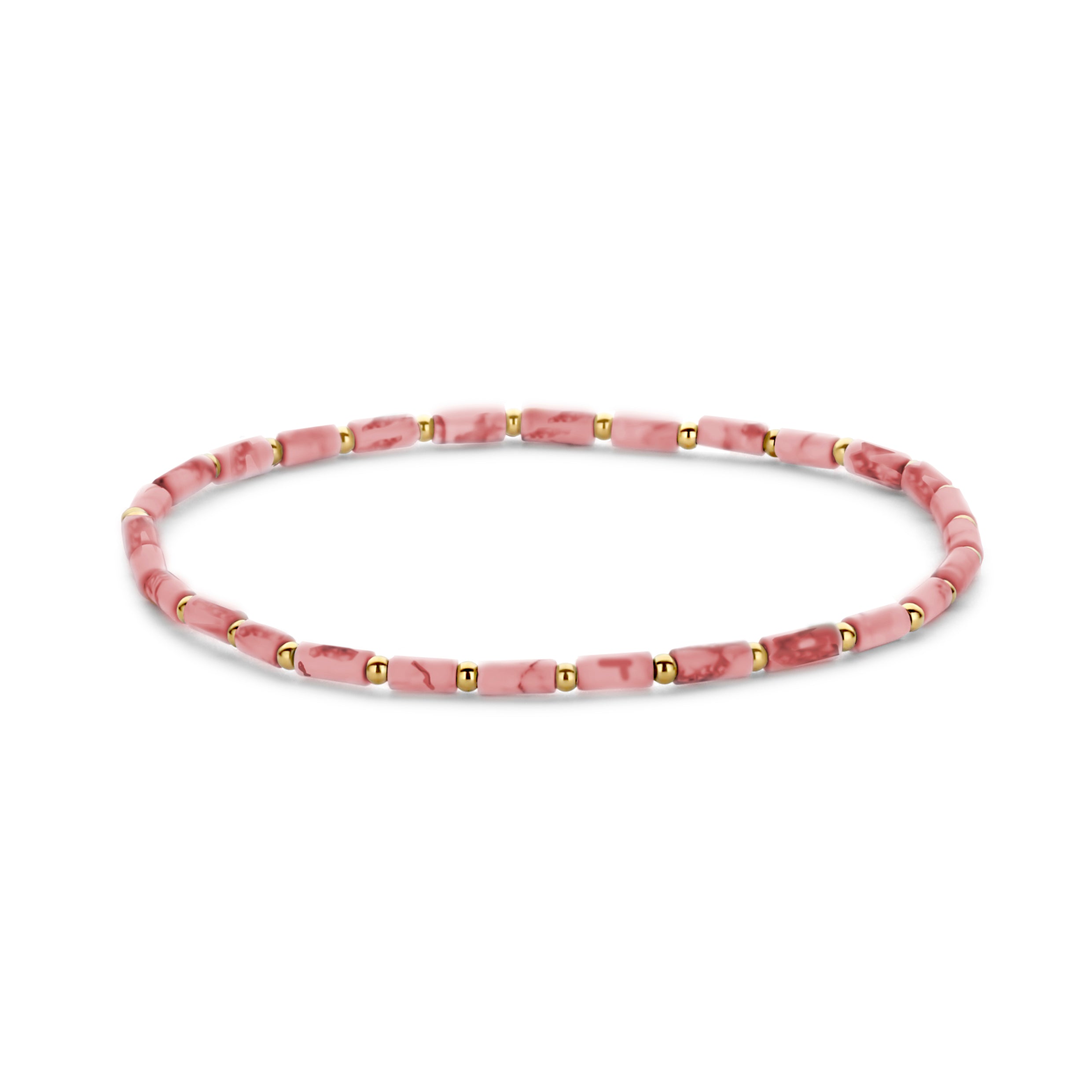 Kralenarmband wit