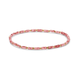 Kralenarmband wit