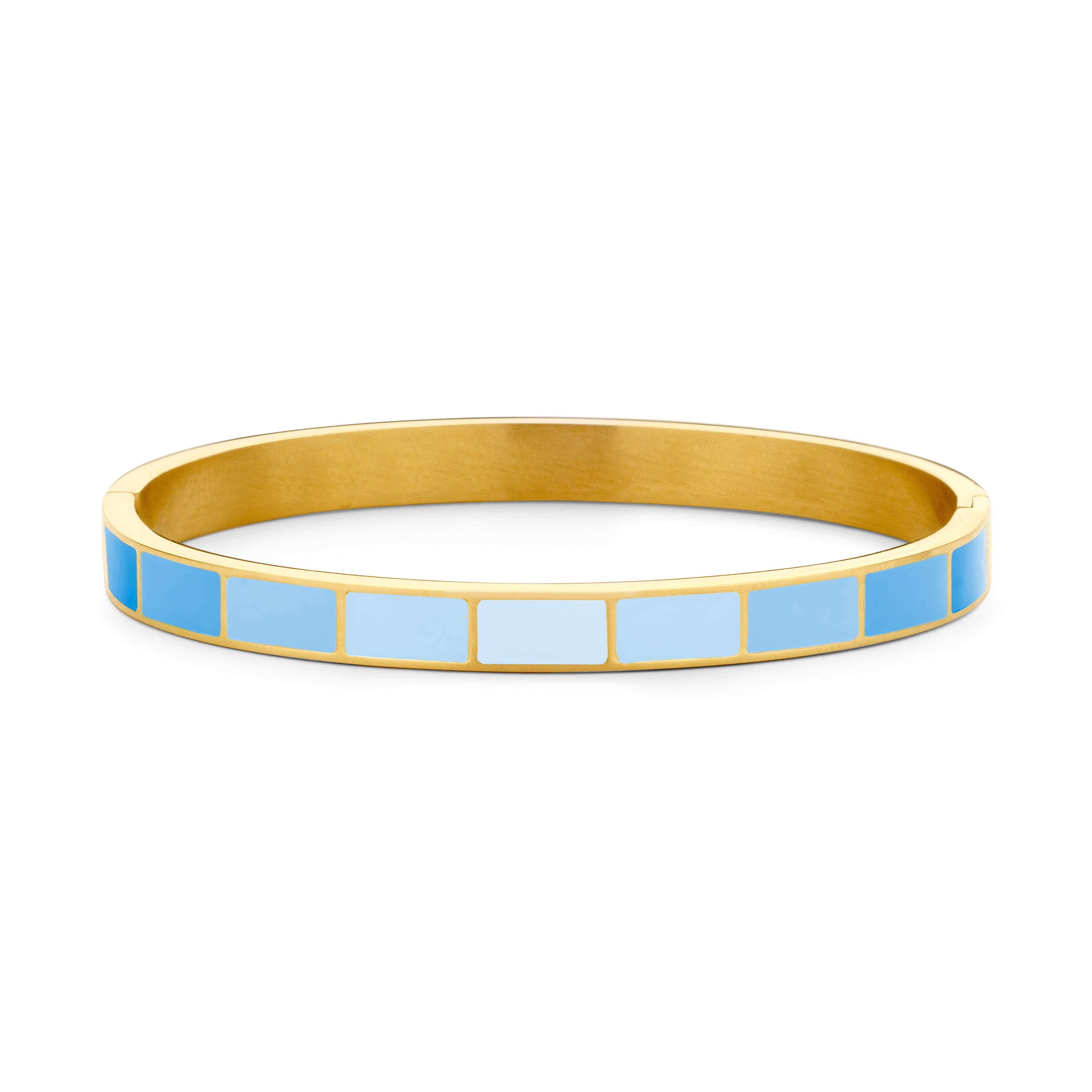 Armband met groen email
