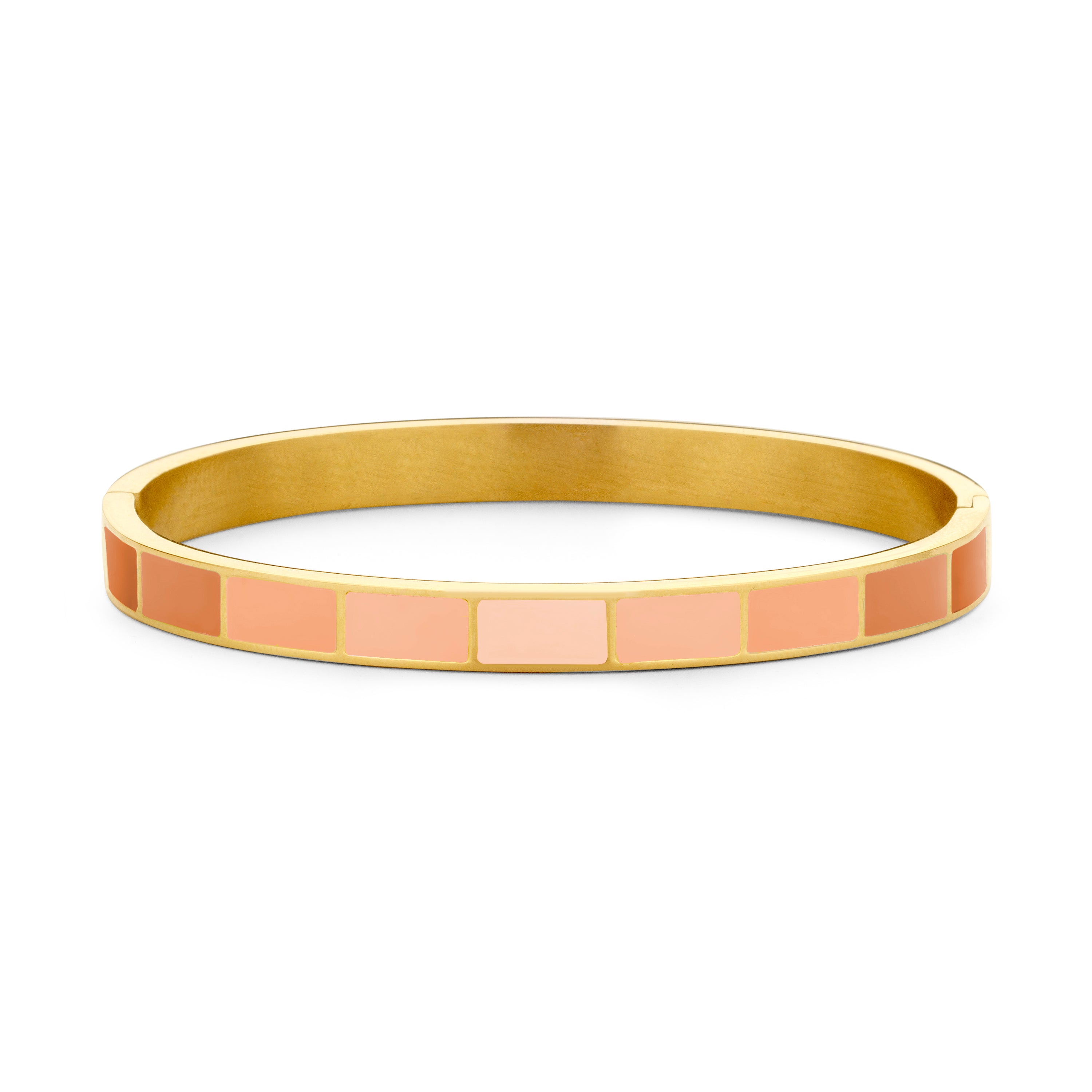 Armband met groen email