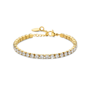 Tennisarmband zwart
