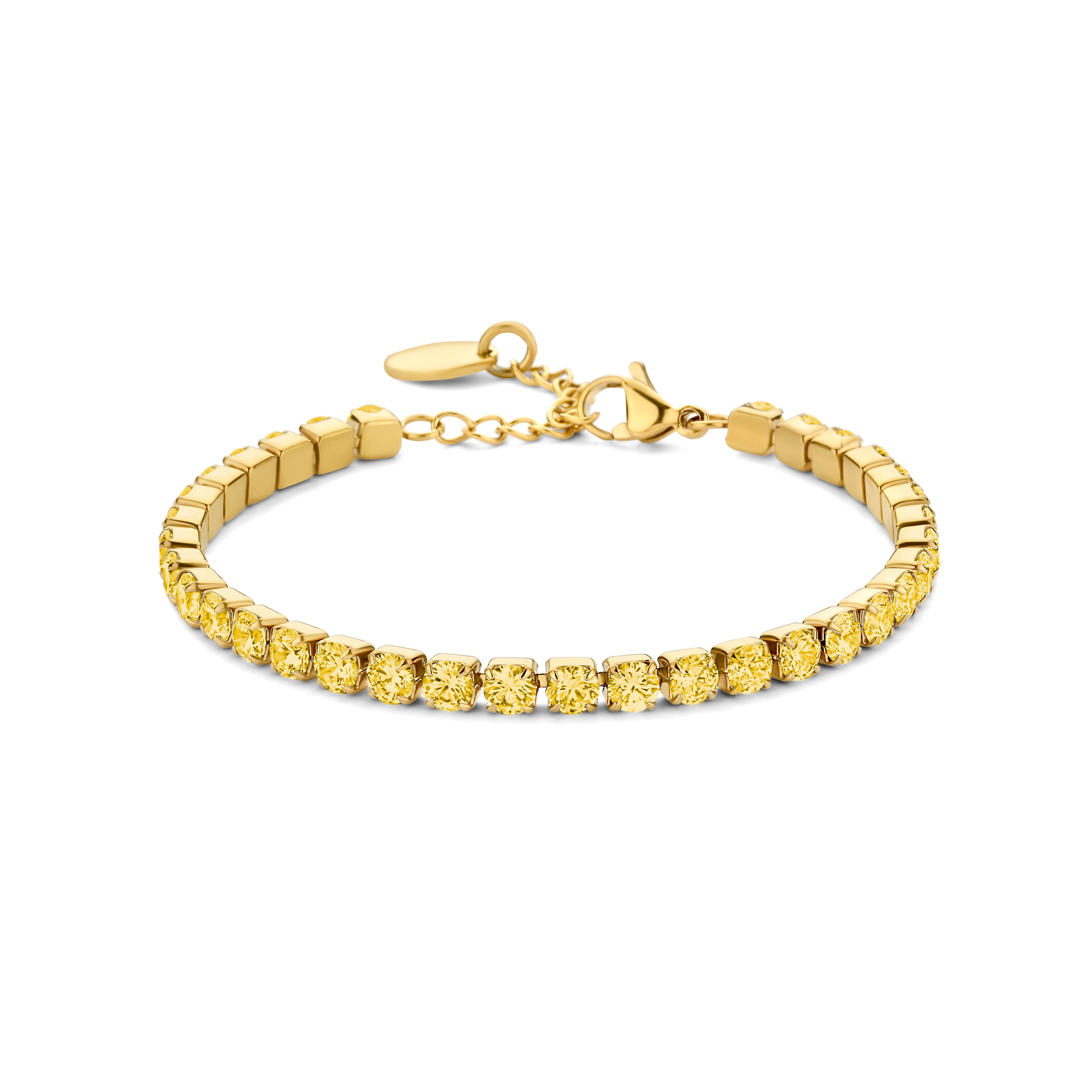 Tennisarmband zwart