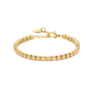 Tennisarmband zwart