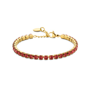 Tennisarmband zwart