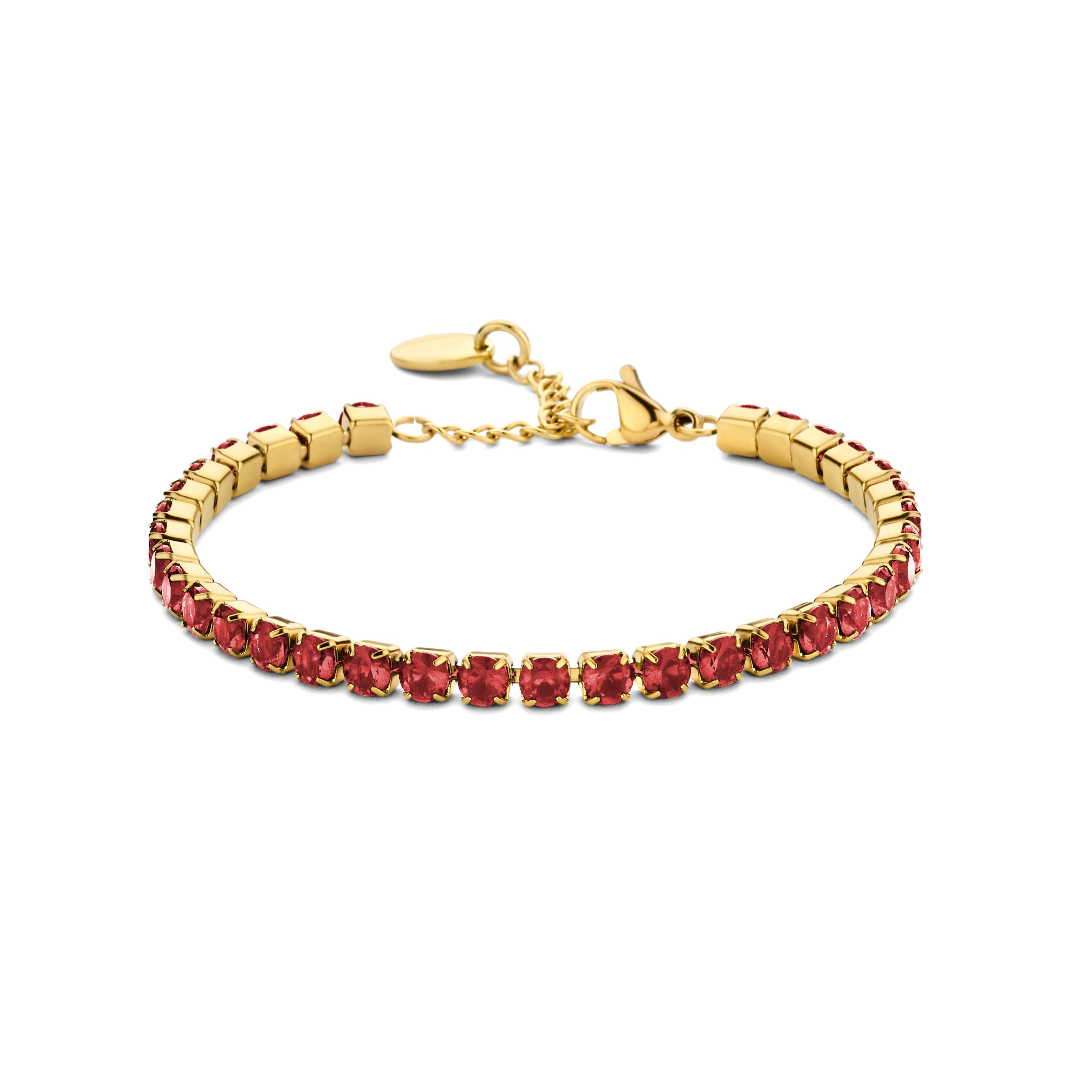 Tennisarmband zwart