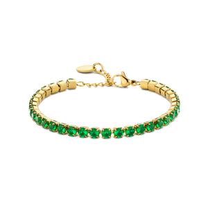 Tennisarmband zwart