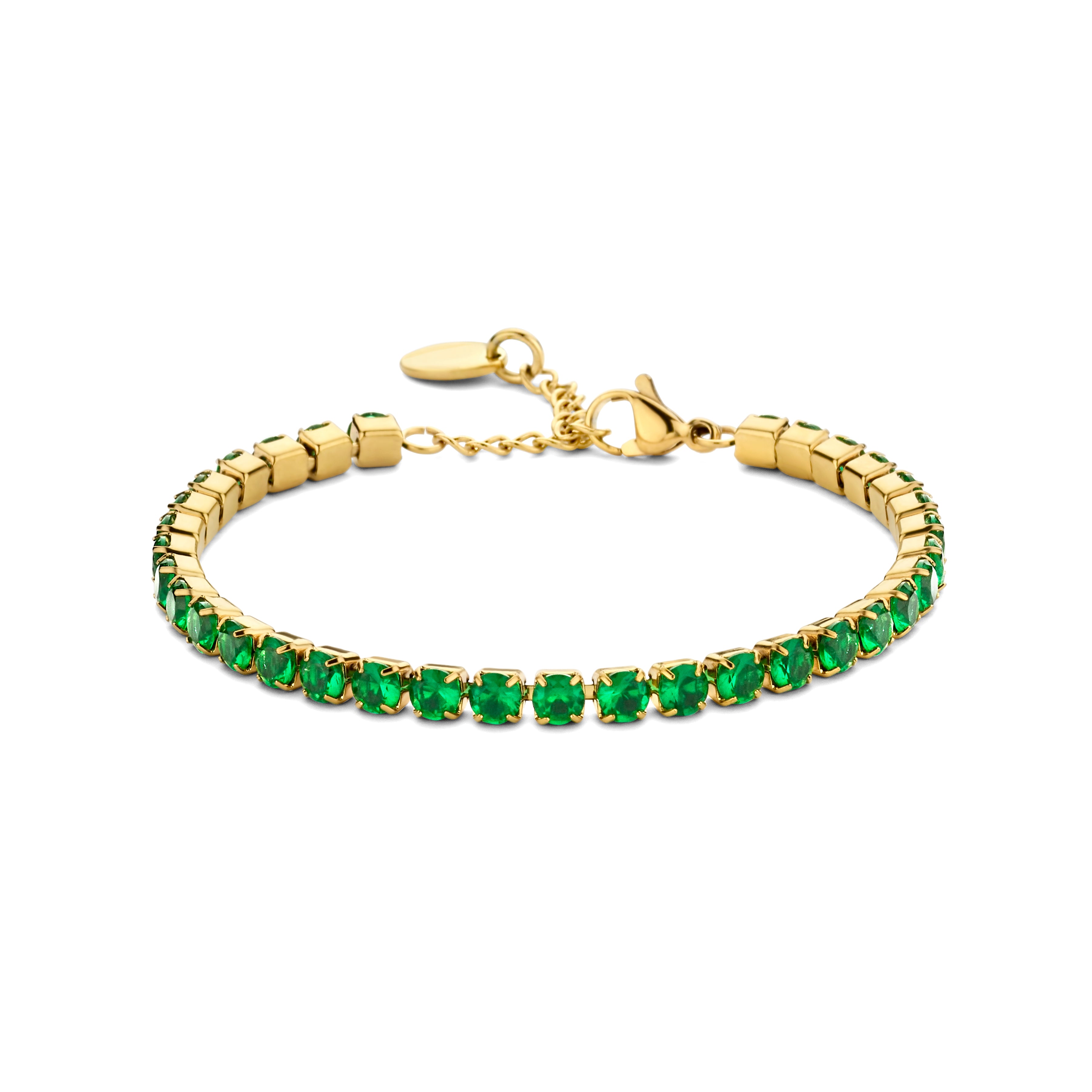 Tennisarmband zwart