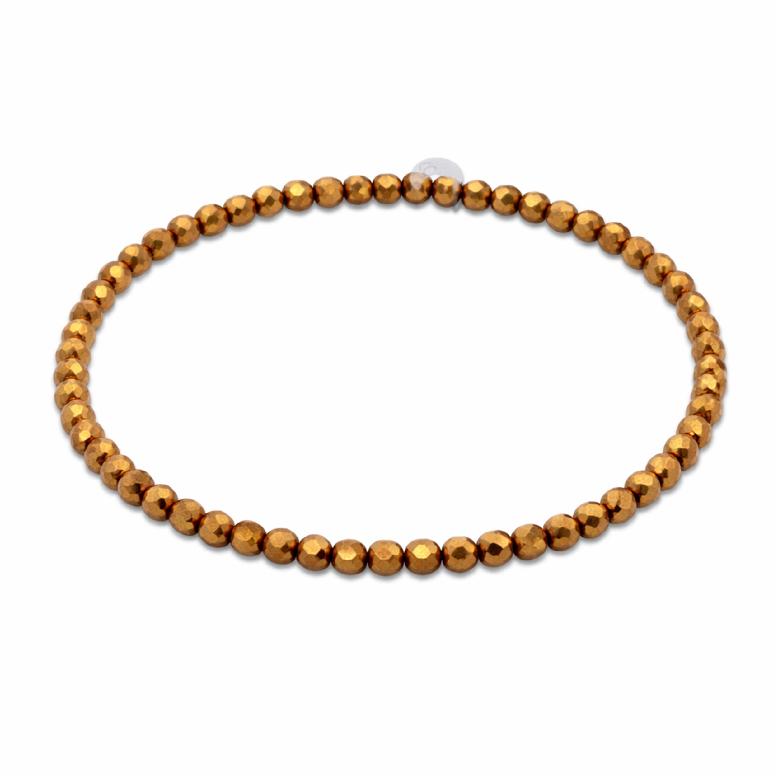 Kralenarmband met groene kristallen kralen