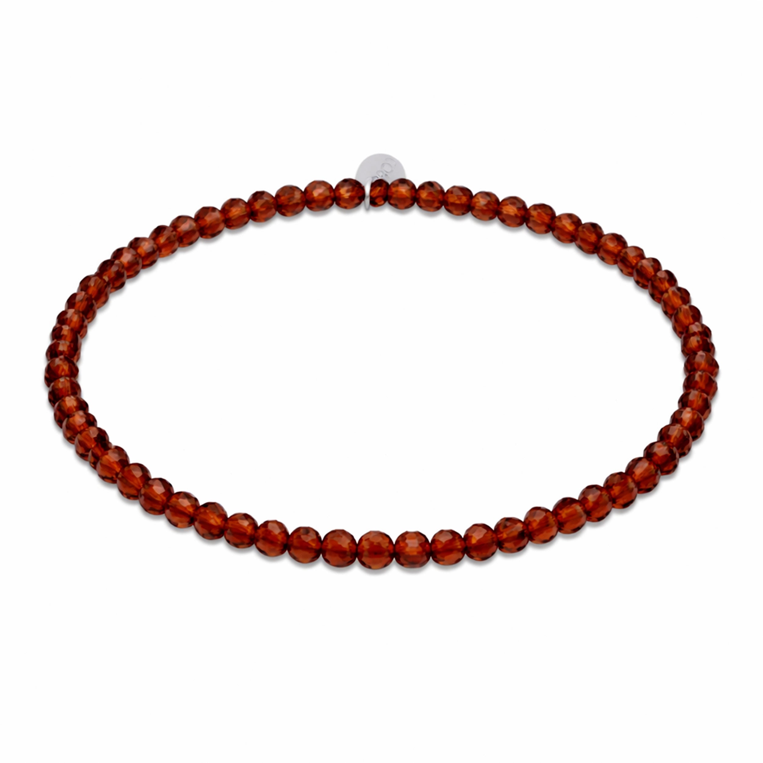 Kralenarmband met groene kristallen kralen