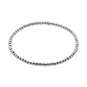 Round Steel Bead Bracelet