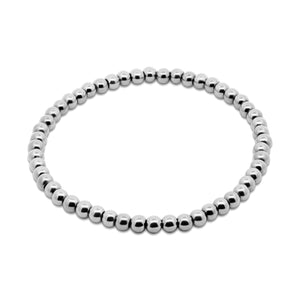 Round Steel Bead Bracelet