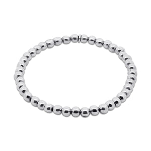 Round Steel Bead Bracelet