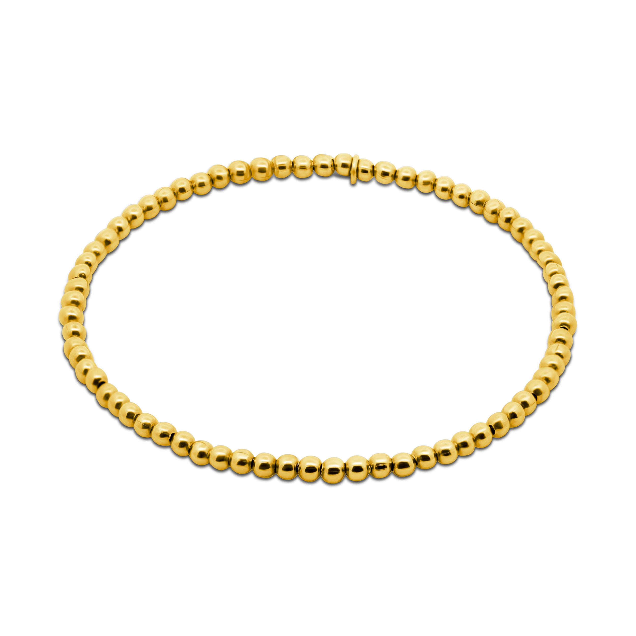 Round Steel Bead Bracelet