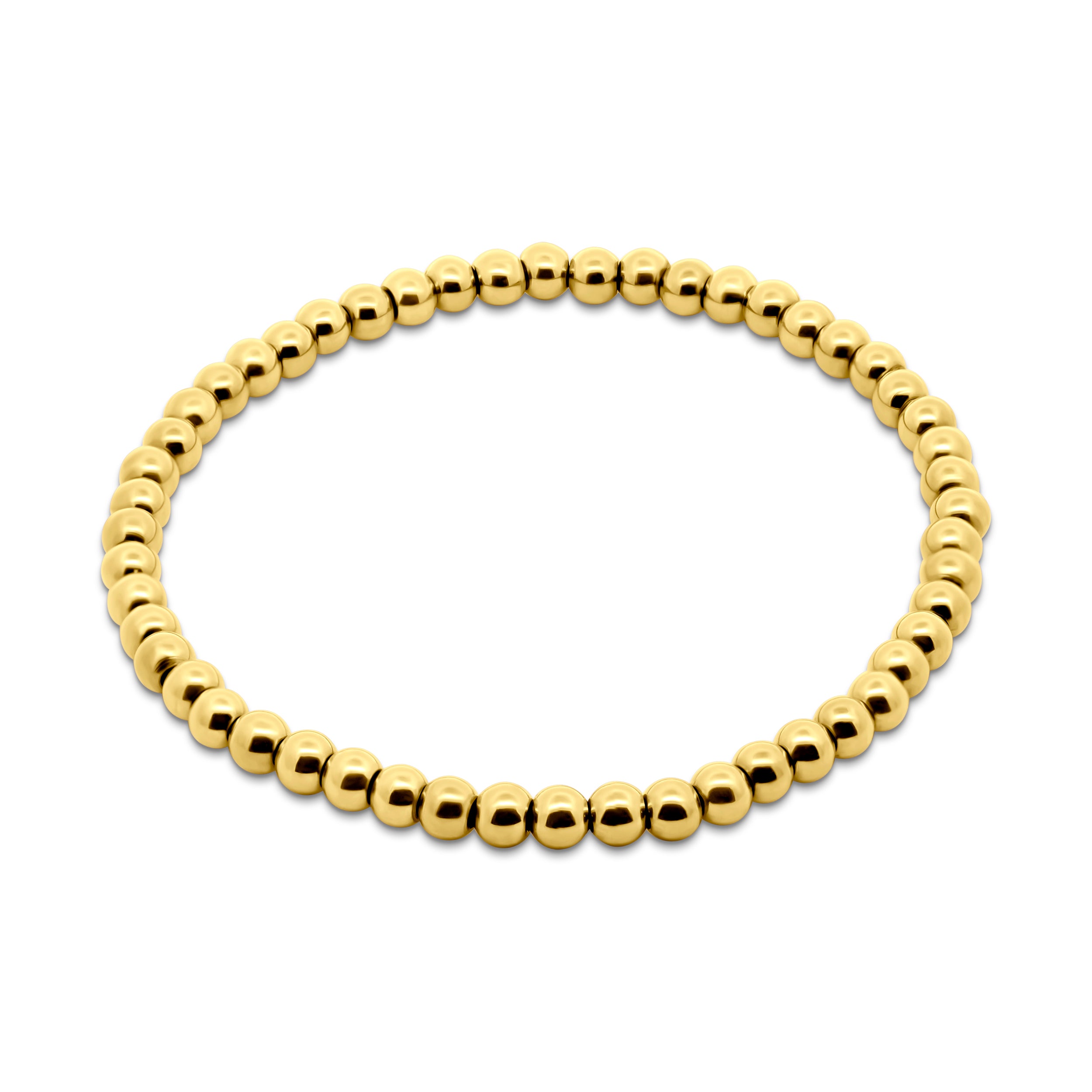 Round Steel Bead Bracelet