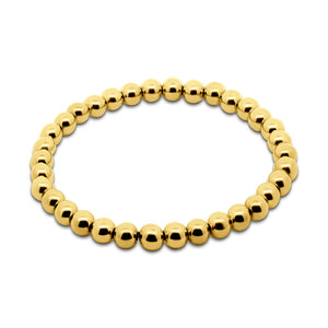 Round Steel Bead Bracelet