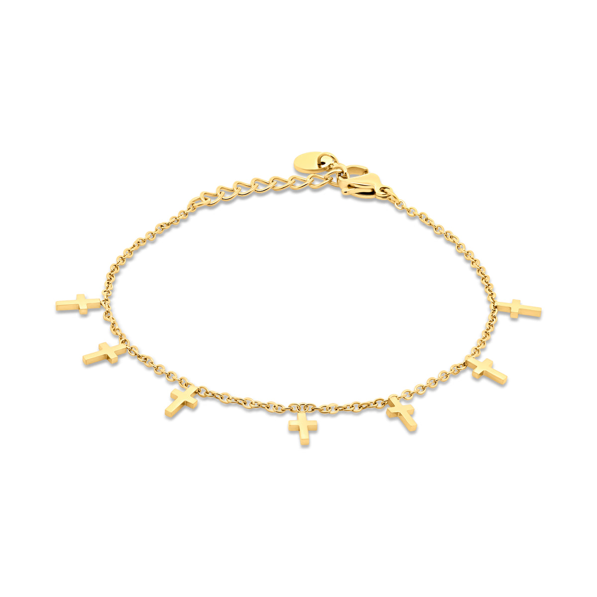 Cross Charm Bracelet