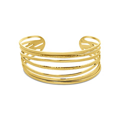 Multi Layered Open Bangle