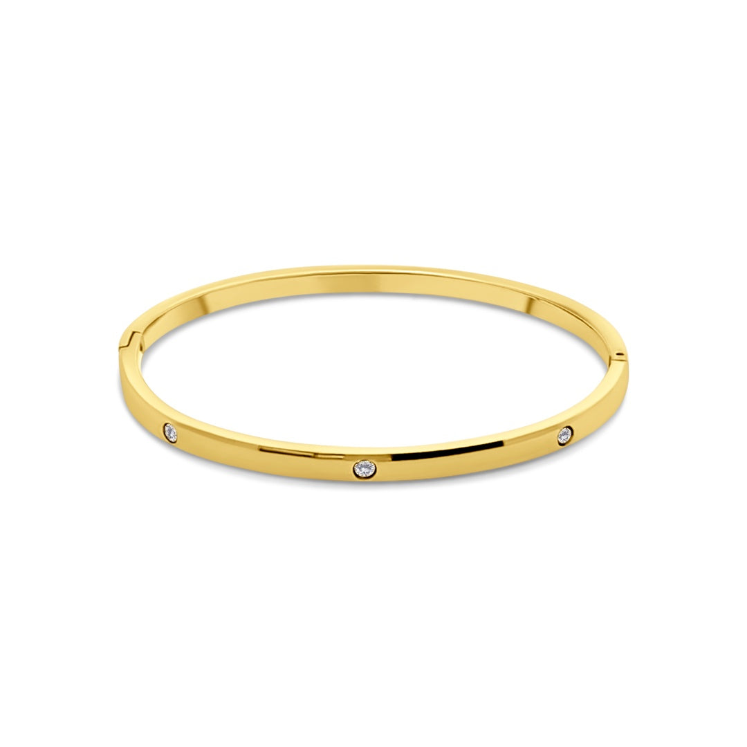 Armband met zirkonia stenen