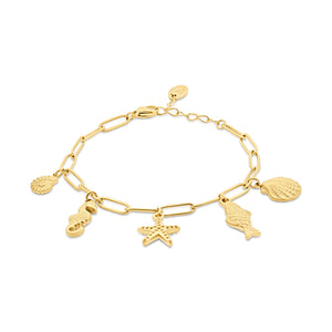 Ocean Treasures Charm Bracelet