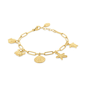 Ocean Creatures Charm Bracelet