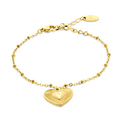 Sunray Heart Bracelet