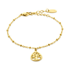 Drop Tree of Life Charm Bracelet