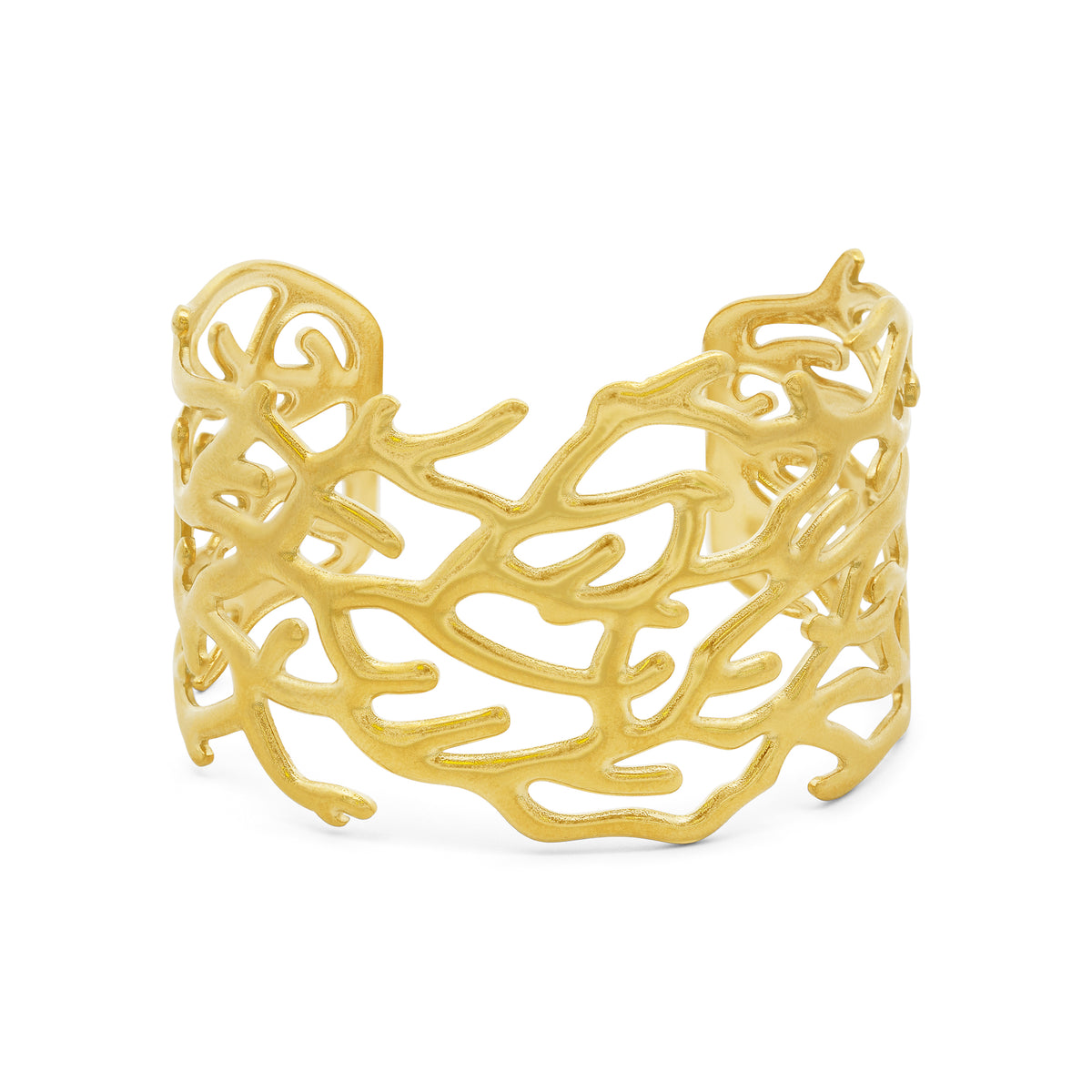 Coral Branch Open Bangle