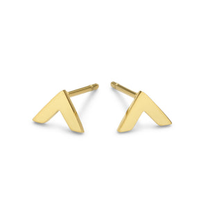 Stud oorbellen v-vorm