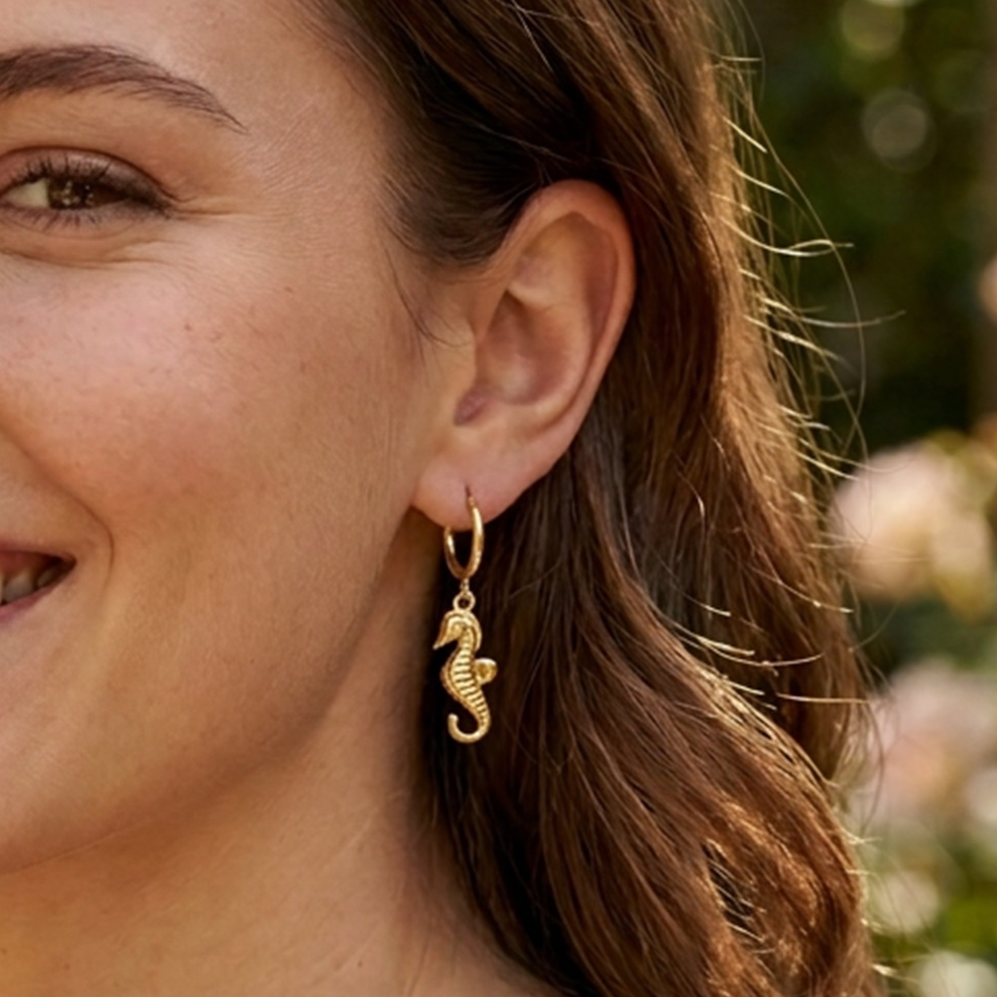 Ocean Seahorse Earrings