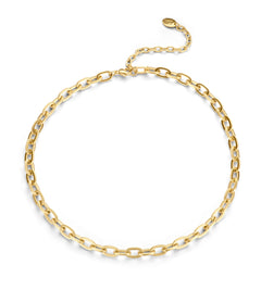 Bold Oval Link Necklace