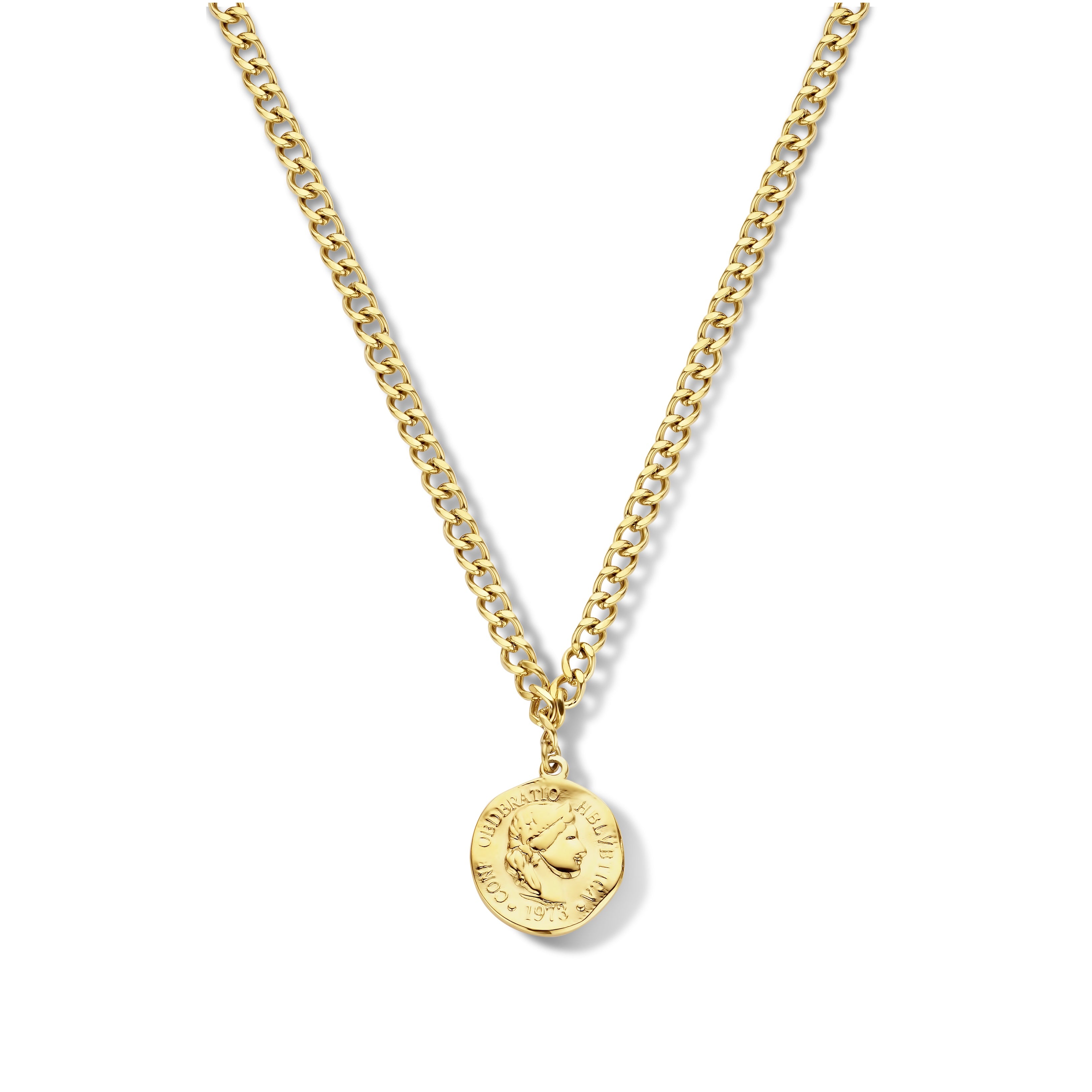 Ketting met muntbedel