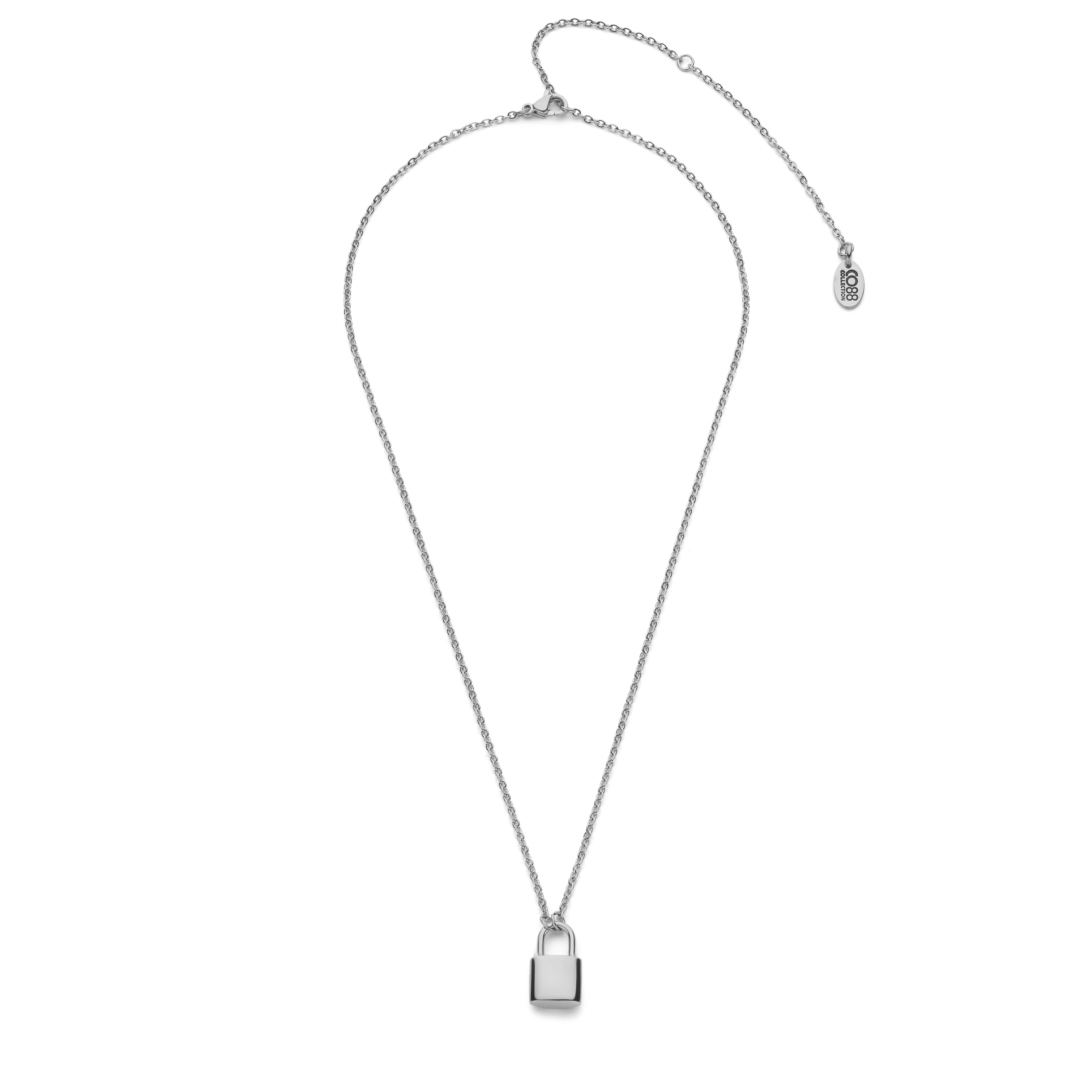 Lock Pendant Necklace