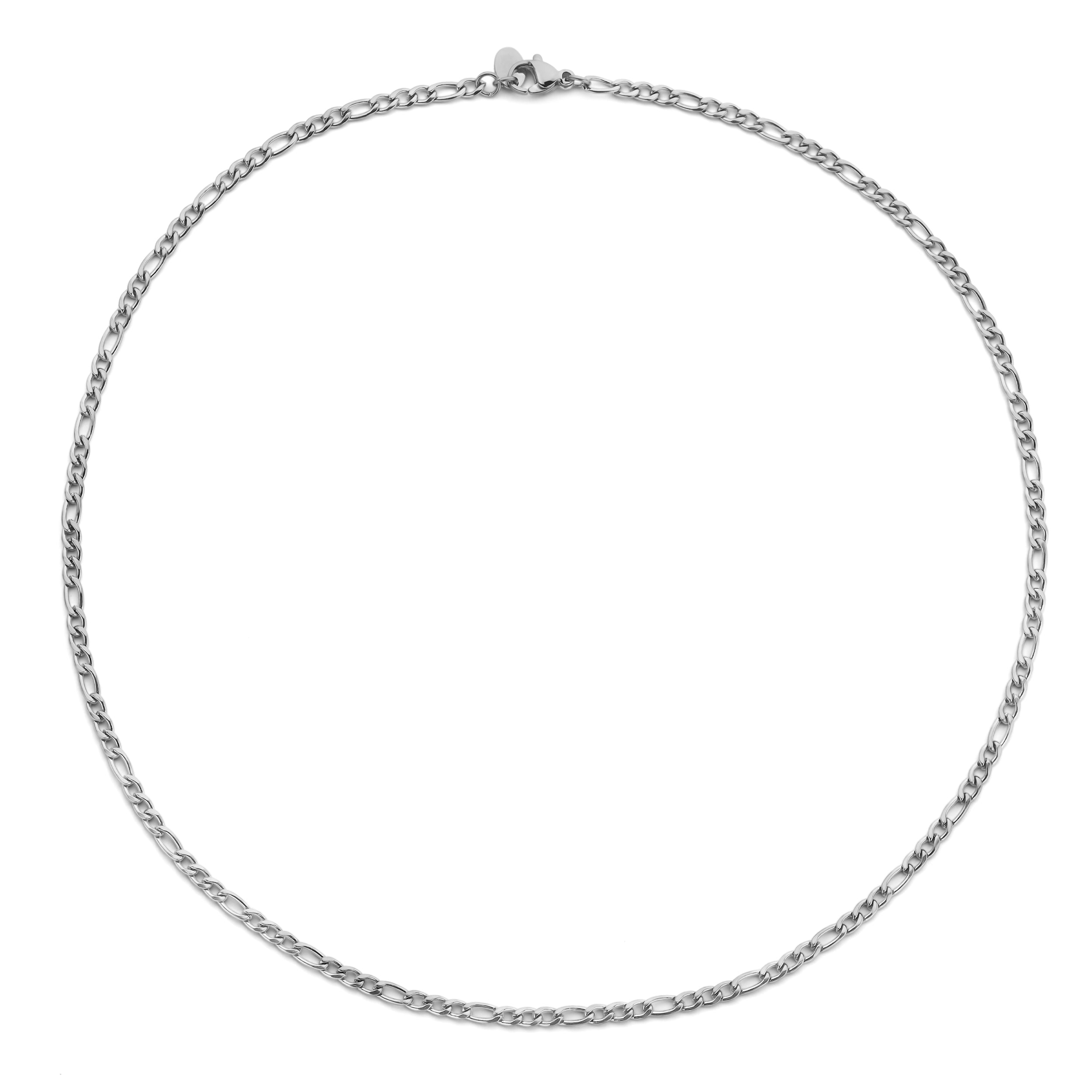 Small Figaro Chain Necklace
